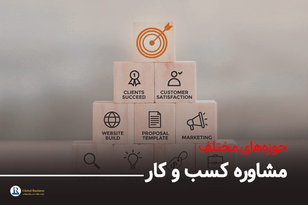 حوزه‌های مختلف مشاوره کسب و کار