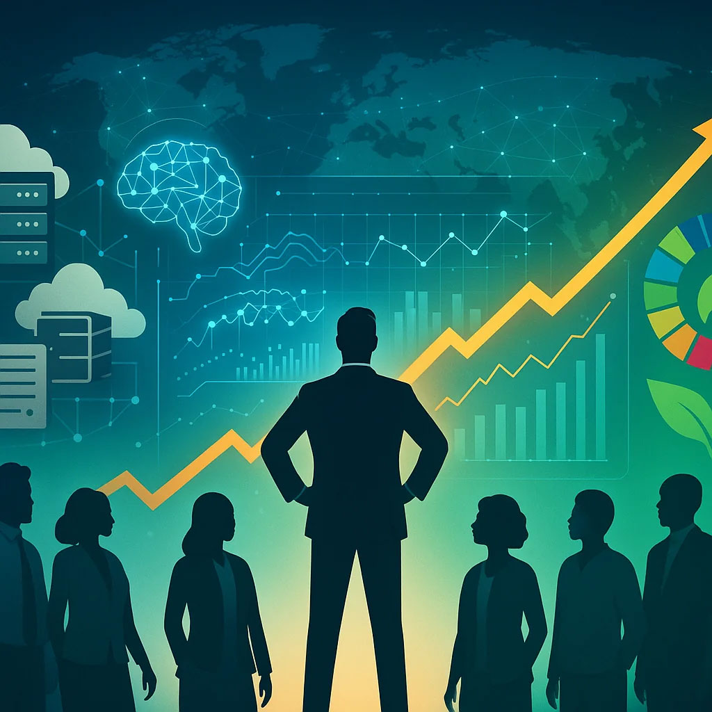 چالش‌های مدیران عامل در زیرساخت فناوری و داده و نقش تحول دیجیتال در مدیریت عدم قطعیت