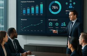 شاخص‌های کمی و کیفی منابع انسانی با استفاده از مدل EFQM و HR Scorecard بر اساس پژوهش‌های Talebian, Zámečník, Arista و Gates