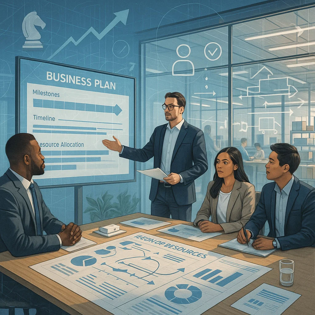 برنامهریزی کسبوکار برای استارتاپها با هدف کاهش ریسک شکست، تسریع توسعه محصول و بهبود سازماندهی – بر اساس تحقیق Delmar و Shane (2003)